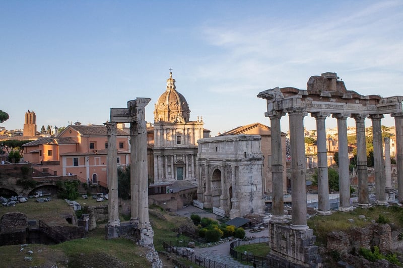 Roman Forum Ruins